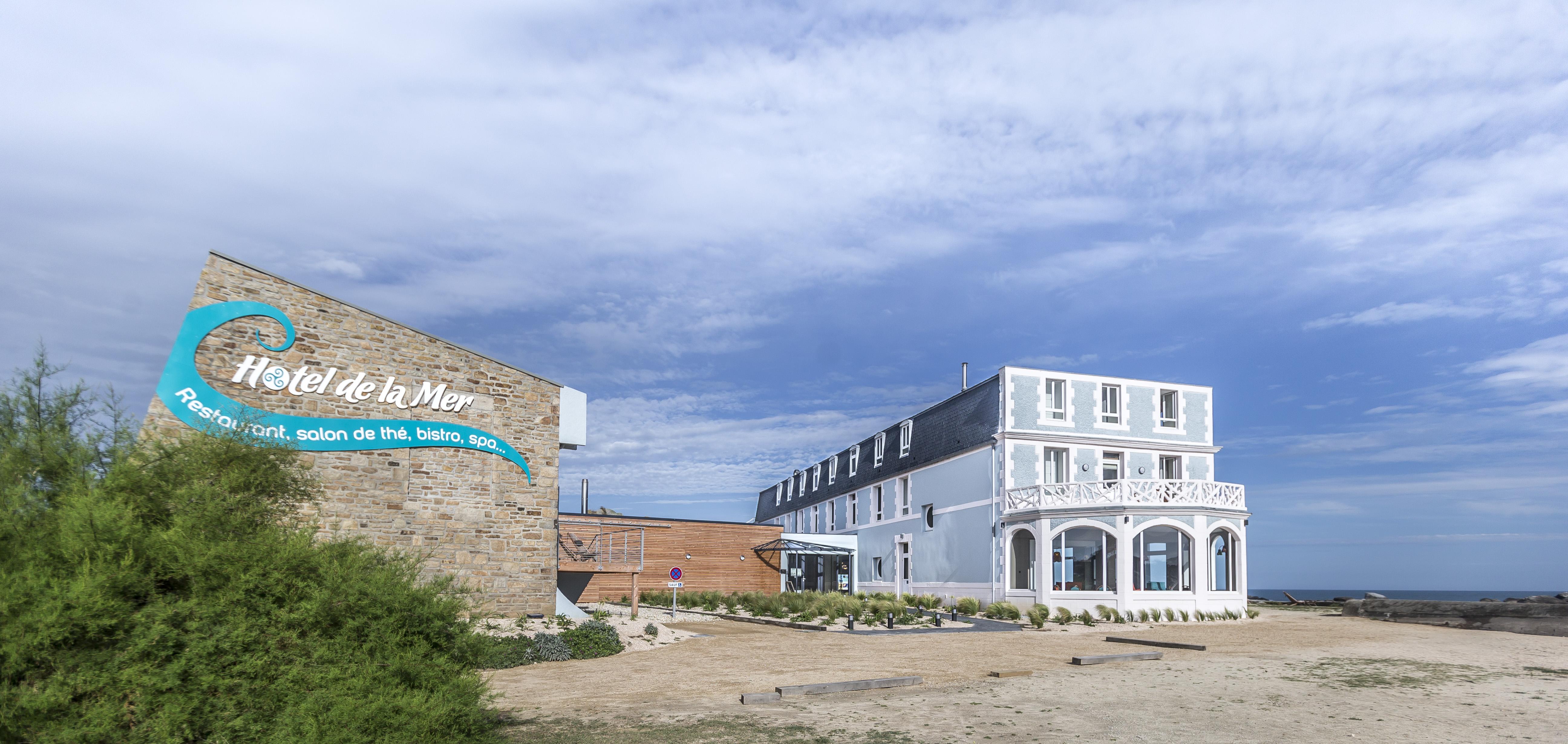 Hotel De La Mer & Spa 브리뇨강-플라주 외부 사진