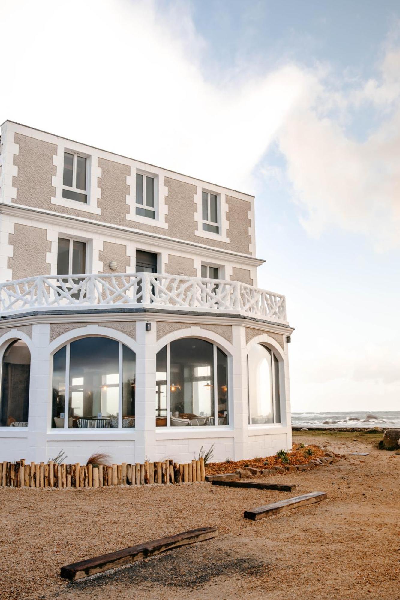 Hotel De La Mer & Spa 브리뇨강-플라주 외부 사진
