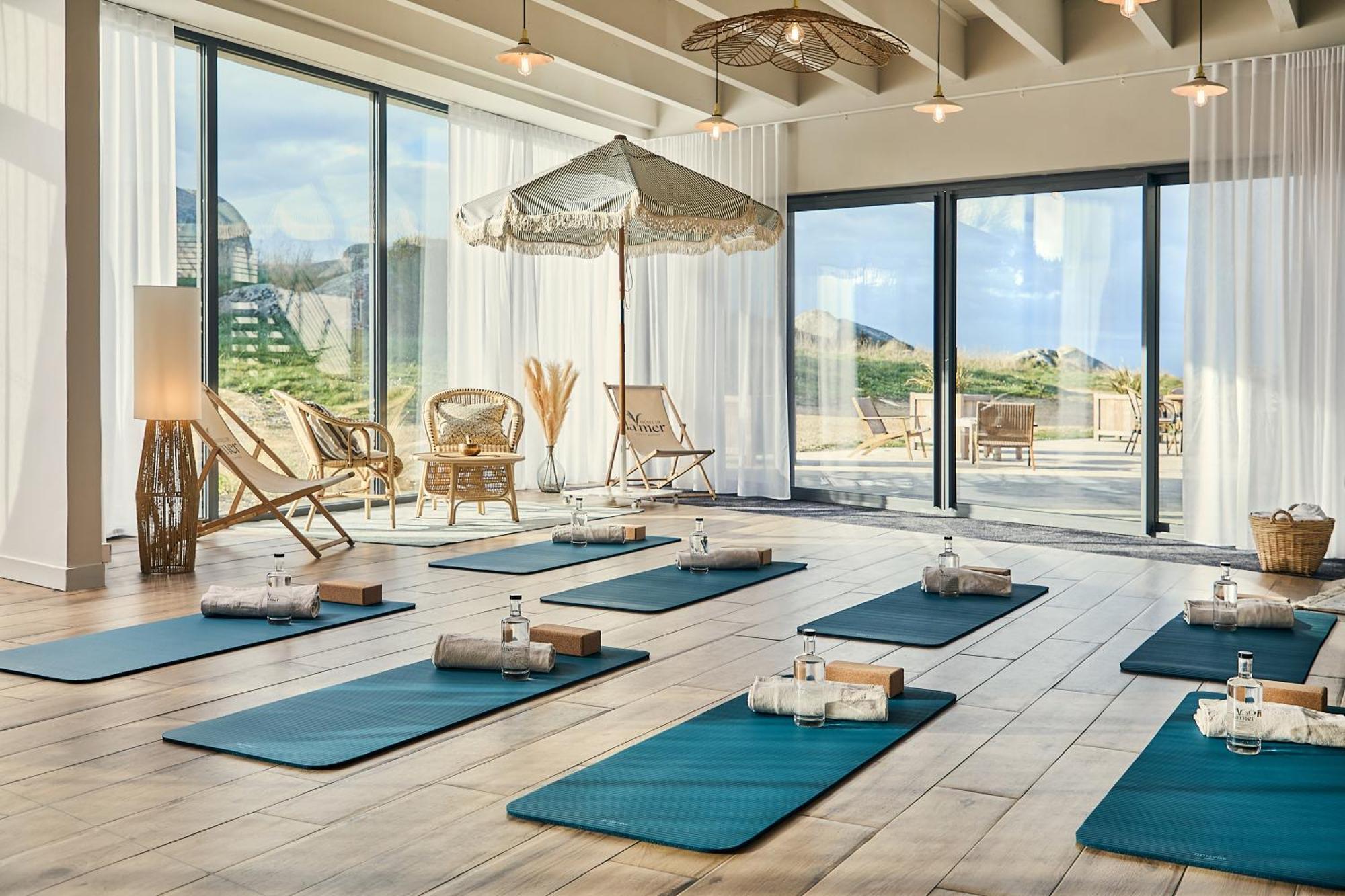 Hotel De La Mer & Spa 브리뇨강-플라주 외부 사진